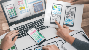 Ux Prototype Of Website Design 