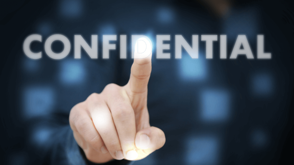 No Expectation Of Privacy: Understanding Your Rights And Obligations When Submitting Comments Or Emails 3 Confidential Graphic With An Index Finger Pointing At It From The Back Https://Websitedesignstlouis.com/