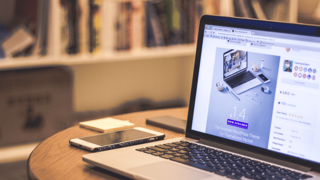 Website Design On Laptop Https://Websitedesignstlouis.com